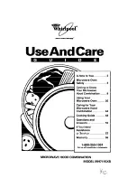 Preview for 1 page of Whirlpool MH7115XB Use And Care Manual