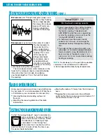 Preview for 10 page of Whirlpool MH7140XF Use & Care Manual