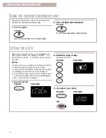 Preview for 14 page of Whirlpool MH8150XJ Use And Care Manual