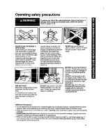 Preview for 11 page of Whirlpool MS1060XY User Manual