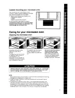 Preview for 9 page of Whirlpool MS1600XW Use & Care Manual