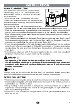 Preview for 3 page of Whirlpool MS2005W Health & Safety, Use & Care, Installation Manual And Online Warranty Registration Information