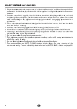 Preview for 8 page of Whirlpool MS2005W Health & Safety, Use & Care, Installation Manual And Online Warranty Registration Information