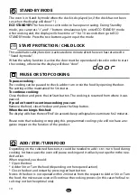 Preview for 10 page of Whirlpool MS2502B Health & Safety And Use & Care Manual