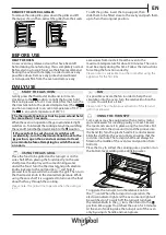 Preview for 7 page of Whirlpool MSA I 5G3F IX Health & Safety, Use & Care And Installation Manuals