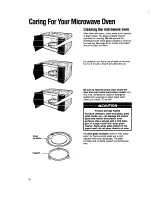 Preview for 32 page of Whirlpool MT2100CY User Manual