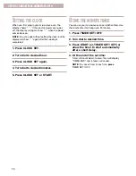 Preview for 12 page of Whirlpool MT3100SH Use And Care Manual