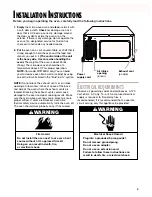 Preview for 5 page of Whirlpool MT3105SH Use & Care Manual