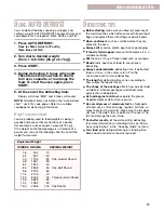 Preview for 15 page of Whirlpool MT3185SH Use And Care Manual