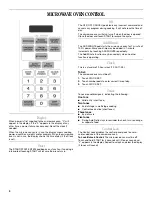 Preview for 6 page of Whirlpool MT4078 Use & Care Manual