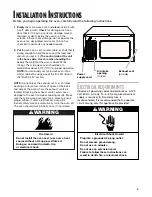 Preview for 5 page of Whirlpool MT4140SK Use And Care Manual