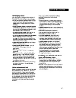 Preview for 37 page of Whirlpool MT5111XD Use And Care Manual