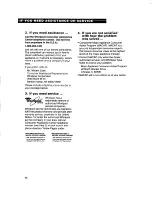 Preview for 46 page of Whirlpool MT5120XAQ Use And Care Manual