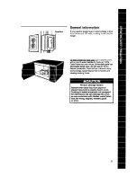 Preview for 31 page of Whirlpool MT6900XW Use And Care Manual