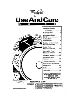 Preview for 1 page of Whirlpool MT8116XE Use And Care Manual