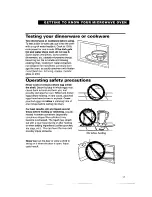 Preview for 11 page of Whirlpool MT8116XE Use And Care Manual