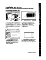 Preview for 19 page of Whirlpool MW3500XS Use & Care Manual