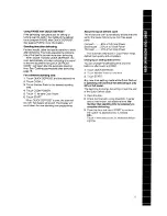 Preview for 17 page of Whirlpool MW7500XW Use And Care Manual