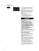 Preview for 32 page of Whirlpool MW7500XW Use And Care Manual