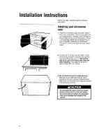 Preview for 34 page of Whirlpool MW7500XW Use And Care Manual