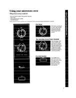 Preview for 5 page of Whirlpool MW8200XP User & Care Manual