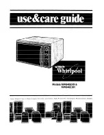 Preview for 1 page of Whirlpool MW8400XR Use & Care Manual