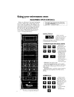 Preview for 4 page of Whirlpool MW8550XL Use And Care Manual