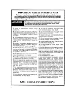 Preview for 4 page of Whirlpool MW8550XS Use And Care Manual