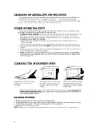 Preview for 16 page of Whirlpool MW8600XL Use & Care Manual