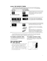 Preview for 5 page of Whirlpool MW8650XL User Manual