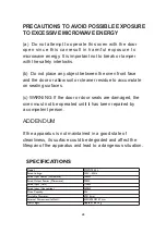 Preview for 24 page of Whirlpool MWO 730 SL Instructions For Use Manual