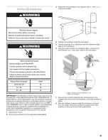 Preview for 29 page of Whirlpool Packaged Terminal Air Conditioner Installation Manual