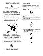 Preview for 42 page of Whirlpool PORTABLE AIR CONDITIONER Use & Care Manual