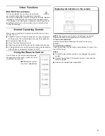 Preview for 9 page of Whirlpool R-WHAP121AW Use And Care Manual