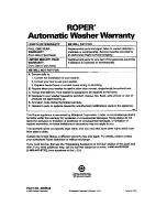 Preview for 20 page of Whirlpool RAB3132D Use And Care Manual