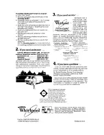 Preview for 16 page of Whirlpool RB170PXL3 Use & Care Manual