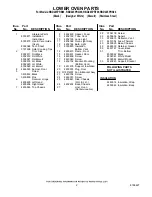 Preview for 2 page of Whirlpool RBD245PRB00 Lower Oven Parts