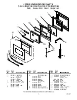 Preview for 6 page of Whirlpool RBD245PRB00 Lower Oven Parts