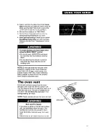 Preview for 17 page of Whirlpool RE960PXY Use And Care Manual