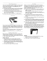 Preview for 9 page of Whirlpool RF110AXS Use And Care Manual