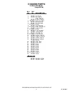 Preview for 4 page of Whirlpool RF110AXSQ3 Parts List