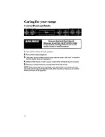 Preview for 16 page of Whirlpool RF3000XVN3 Use & Care Manual