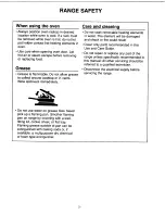 Preview for 4 page of Whirlpool RF3010XE Use And Care Manual And Installation Instructions