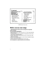 Preview for 2 page of Whirlpool RF3100XV Use & Care Manual