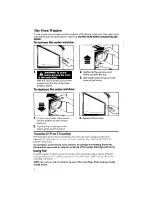 Preview for 16 page of Whirlpool RF3100XV Use & Care Manual