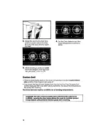 Preview for 10 page of Whirlpool RF3120XP Use & Care Manual