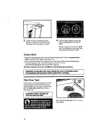 Preview for 10 page of Whirlpool RF3300XP Use & Care Manual