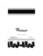 Preview for 20 page of Whirlpool RF3300XP Use & Care Manual