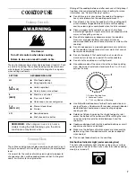 Preview for 7 page of Whirlpool RF340BXK Use And Care Manual