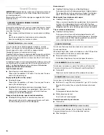 Preview for 14 page of Whirlpool RF340BXK Use And Care Manual